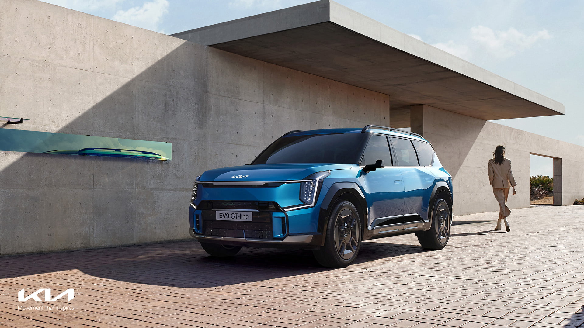 The Kia EV9.